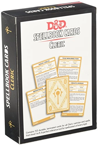 D&D RPG: Spellbook Cards - Cleric