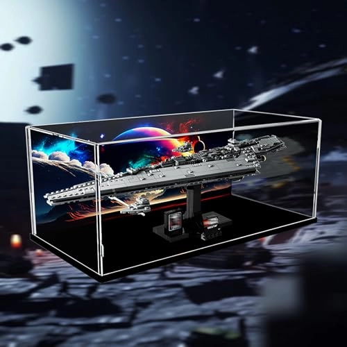 Acrylic Display Case - 75356 Dust-Proof 19x10x11 inch