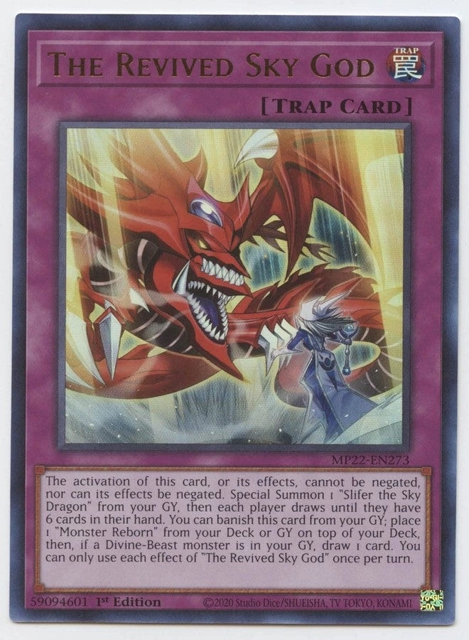 Yu-Gi-Oh! The Revived Sky God MP22-EN273 - 1st Edition