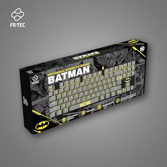 TKL BATMAN MECHANICAL KEYBOARD - QWERTY Wired