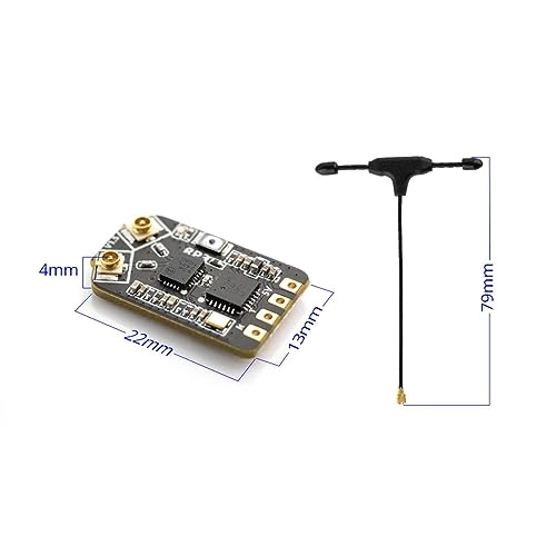 RP3 ExpressLRS - 2.4GHz Nano Receiver UFL T Antenna