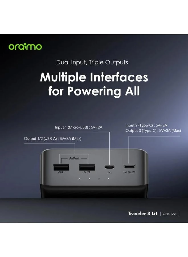 Traveler 3 - 27000mAh 15W