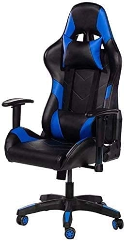 Desk Chair - PU Leather Brown High Back