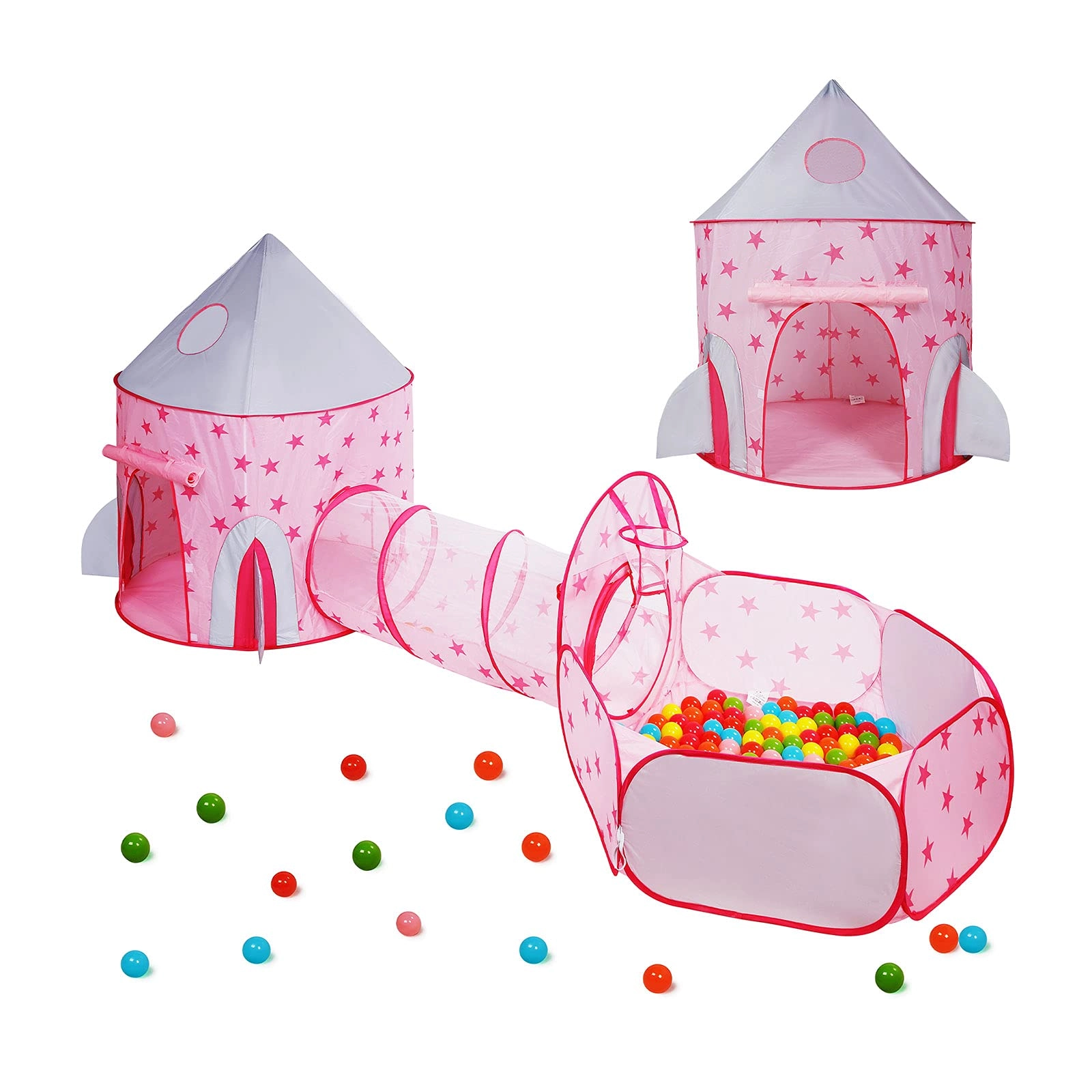 Wuyi Luoke Leisure Product Co., LTD Children's Playhouse - 3-in-1 Foldable