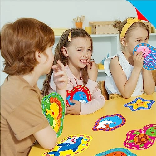 Lacing Cards - Kid 9 Pieces