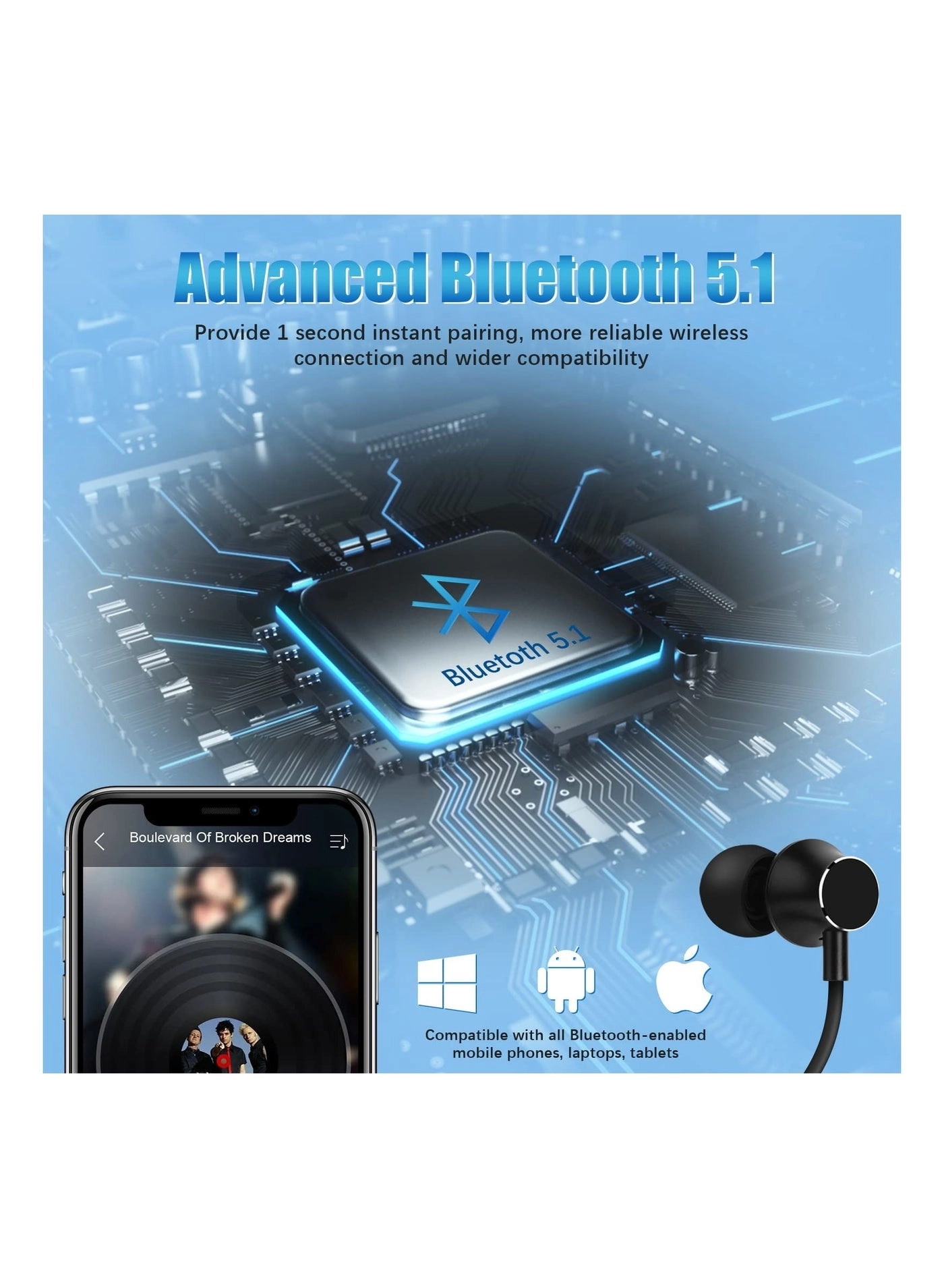 Bluetooth Earbuds Wireless Earbud