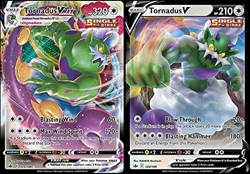 Pokémon Tornadus Vmax & V - 125/163 - Chilling Reign