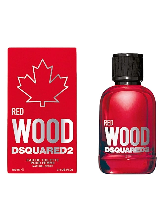 Dsquared2 Wood Red Pour Femme Eau de Toilette 100 ml