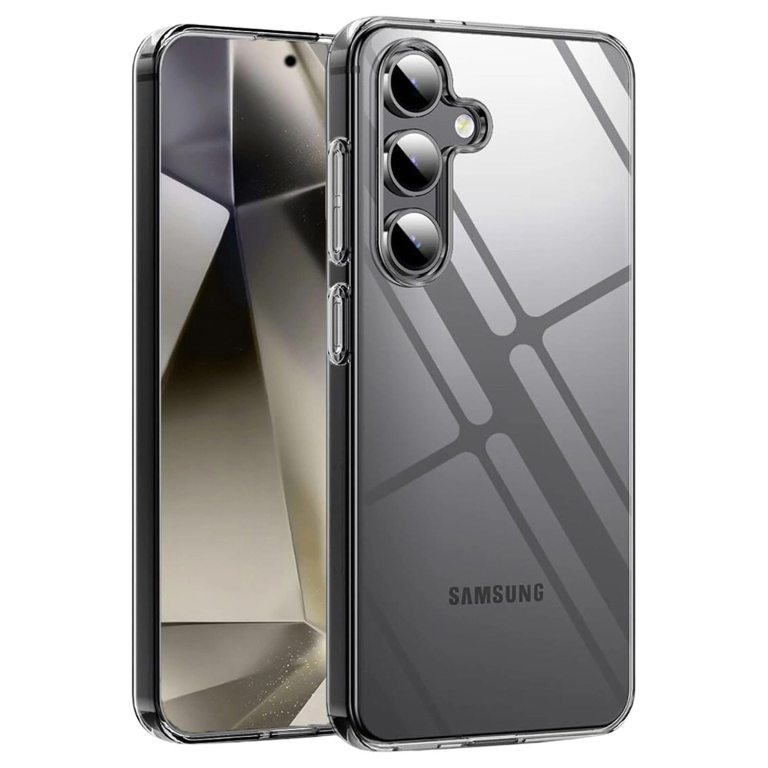 Trands TR-CC2432 Clear Case for Samsung Galaxy S24 Plus