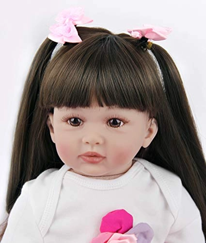 Reborn Baby Doll - 22 Inches / 55 cm Silicone Ages 3+