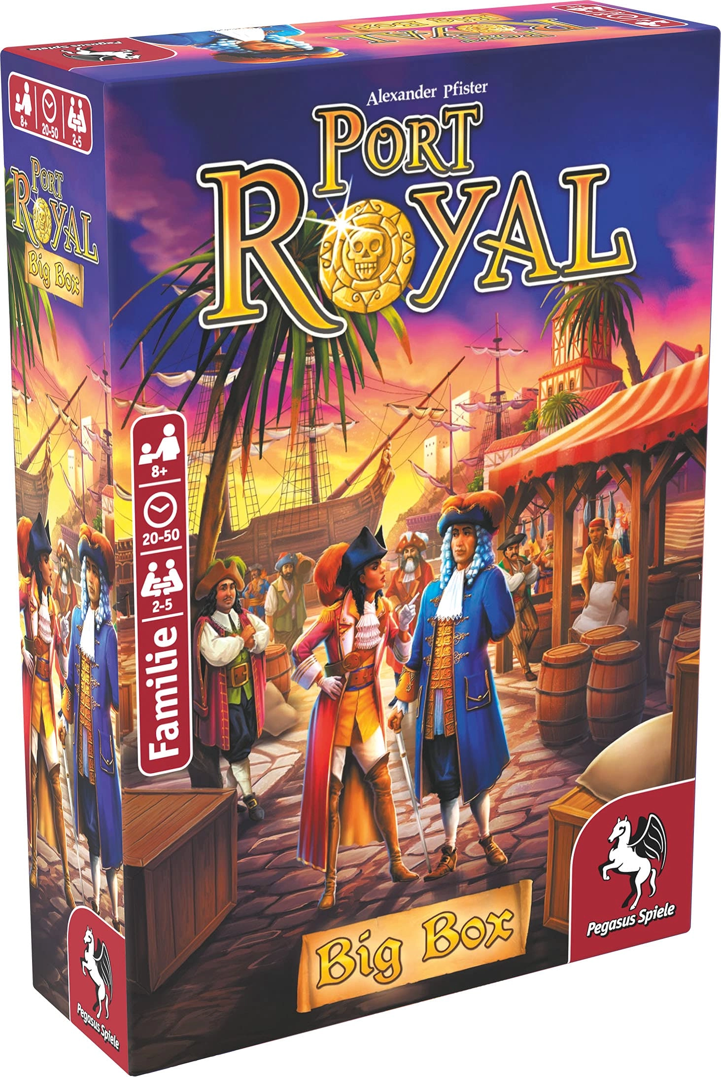 Pegasus Port Royal Big Box - Card Game (German)