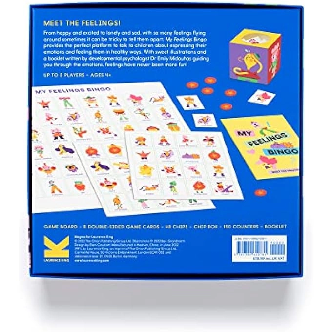 MY FEELINGS BINGO: GET TO KNOW 48 FEELINGS OF ALL KINDS