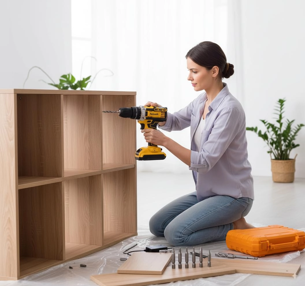 Cordless Drill Driver - 2 × 7500mAh lithium-ion