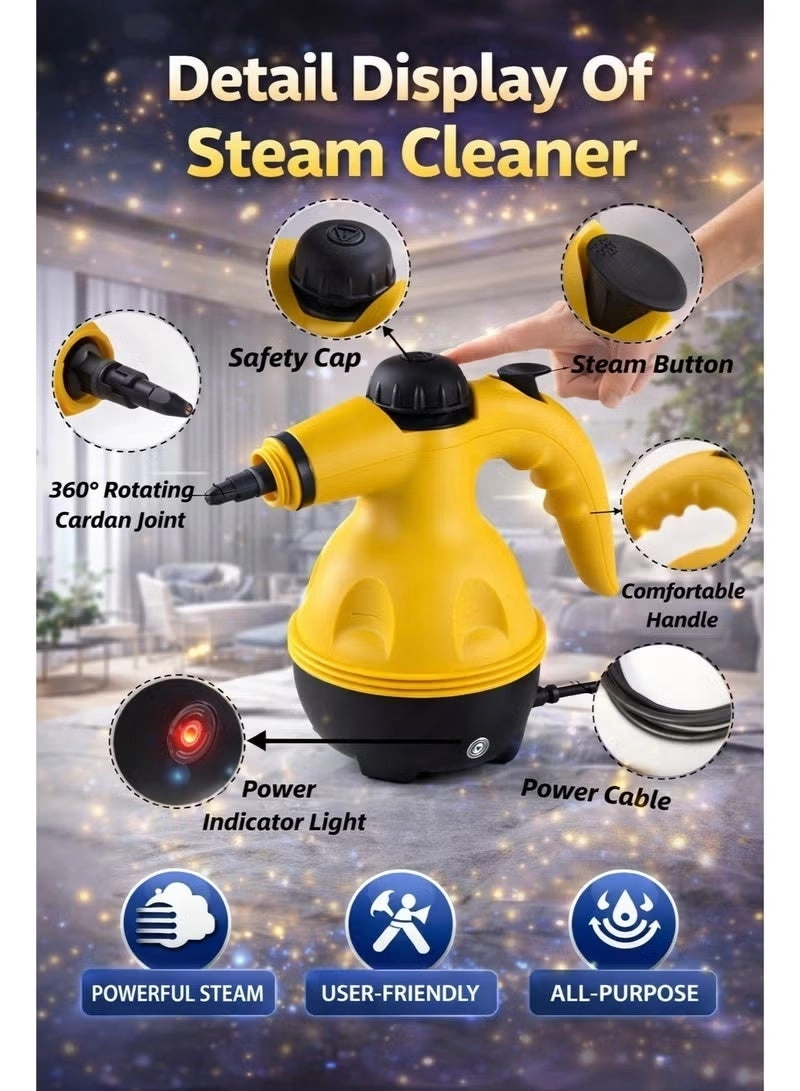Handheld Steam Cleaner - 1000 ml