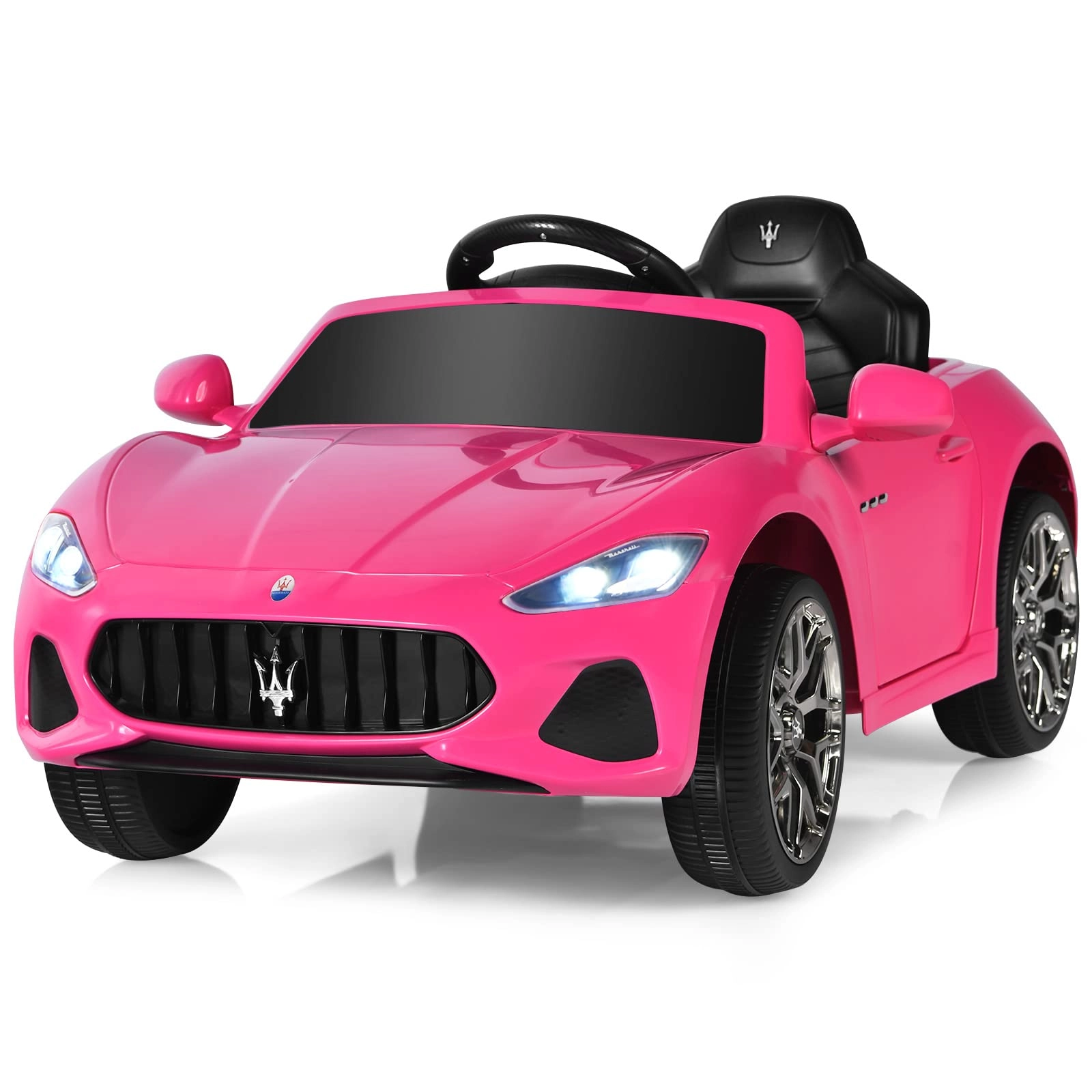 Costway Electric Kids Ride On Car - 12V Two Motors Remote Control