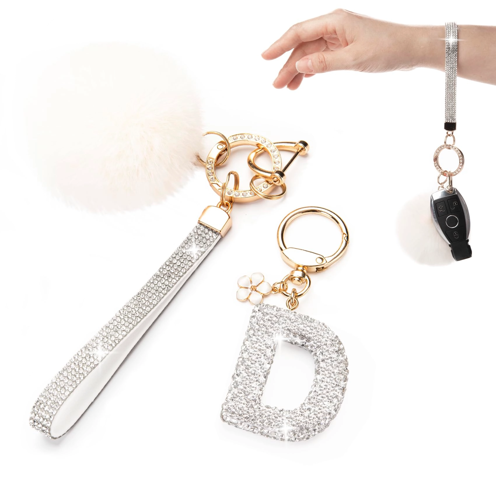 Initial Keychain - Letter