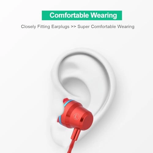Dual Iron Ring Wired Earbud