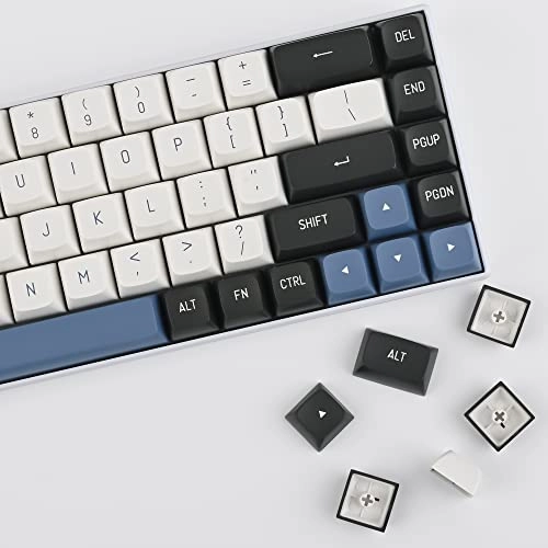160 Keycap Set - Double Shot CSA Profile White Arctic