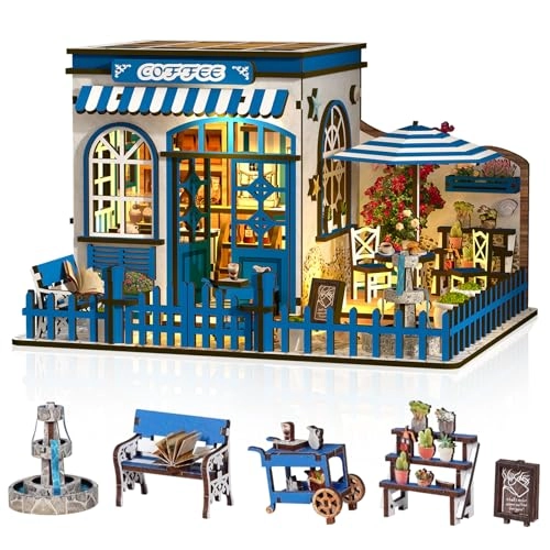 DIY Miniature House Kit - Sun Coffee Shop