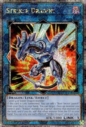 Striker Dragon - Quarter Century Secret Rare 1st Edition