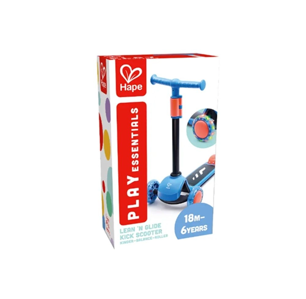 Lean N Glide 3-Wheel Kick Scooter – LED