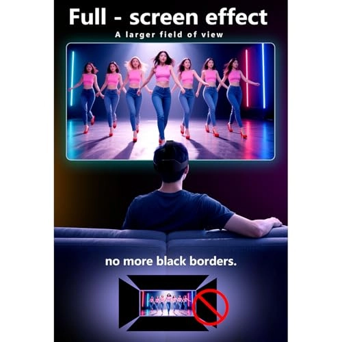 3D VR Glasses - 120° FOV Bluetooth Controller