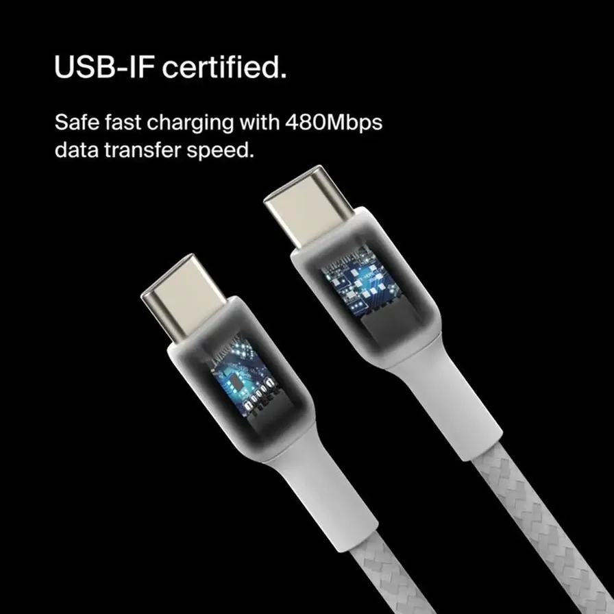 BoostCharge Cable USB-C to USB-A 1m