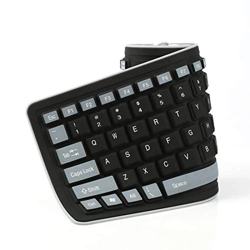 Foldable Soft Silicone Gaming Keyboard - Wired