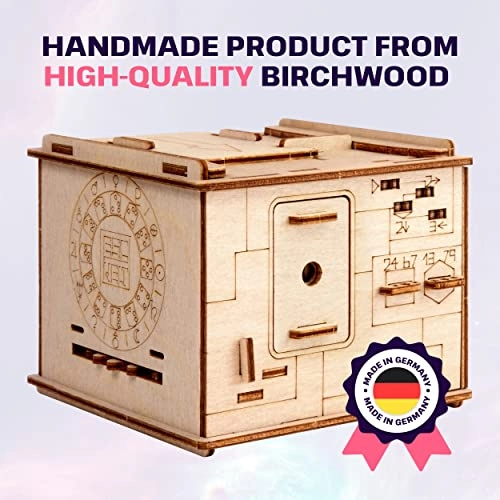 Space Box - Birch Wood 96 Piece 2 Secret Compartments