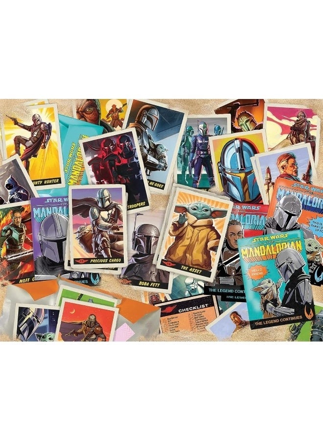 Star Wars - The Mandalorian Trading Card Expansion Pack Puzzle - 400 pcs