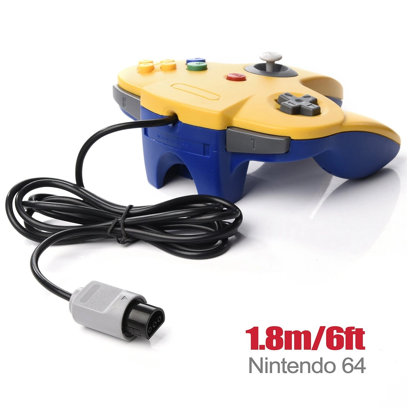 N64 Controller - Yellow and Blue N64