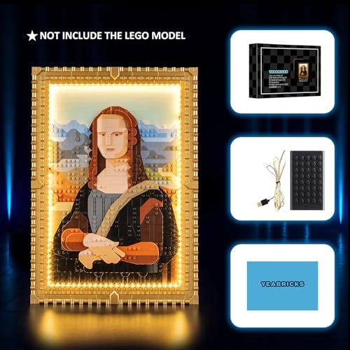 LED Light - for LEGO Art Mona Lisa 31213