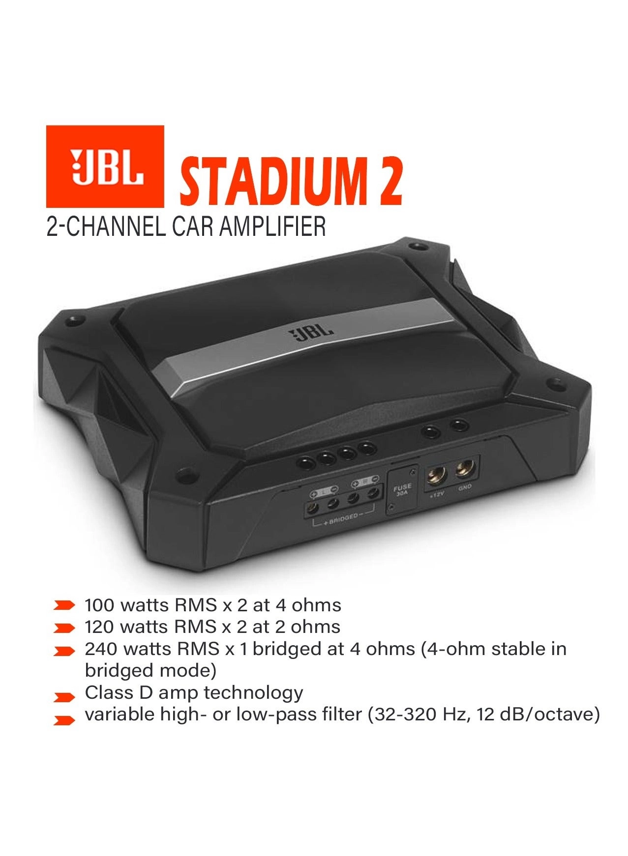 STADIUM2 - Class D multi-channel