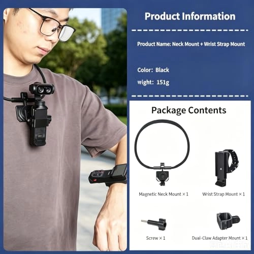 Neck Mount Holder Kit - POV Chest Hanging