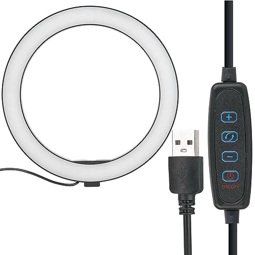 LED Light - 10 inch 3 Lighting Modes Selfie Fill Light