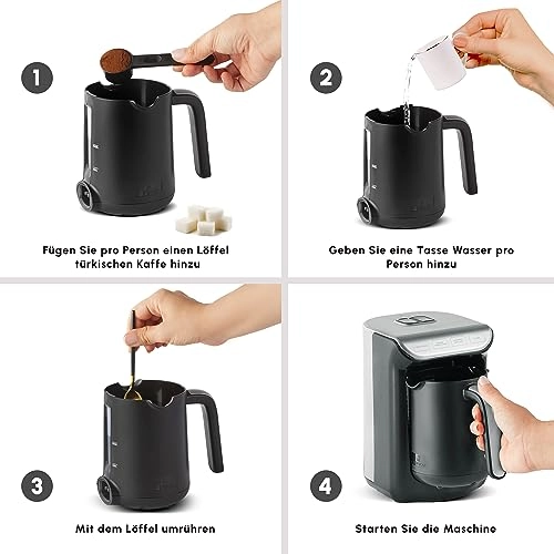 Hatır Köz - 300ml 5 Cups Automatic Shut-Off