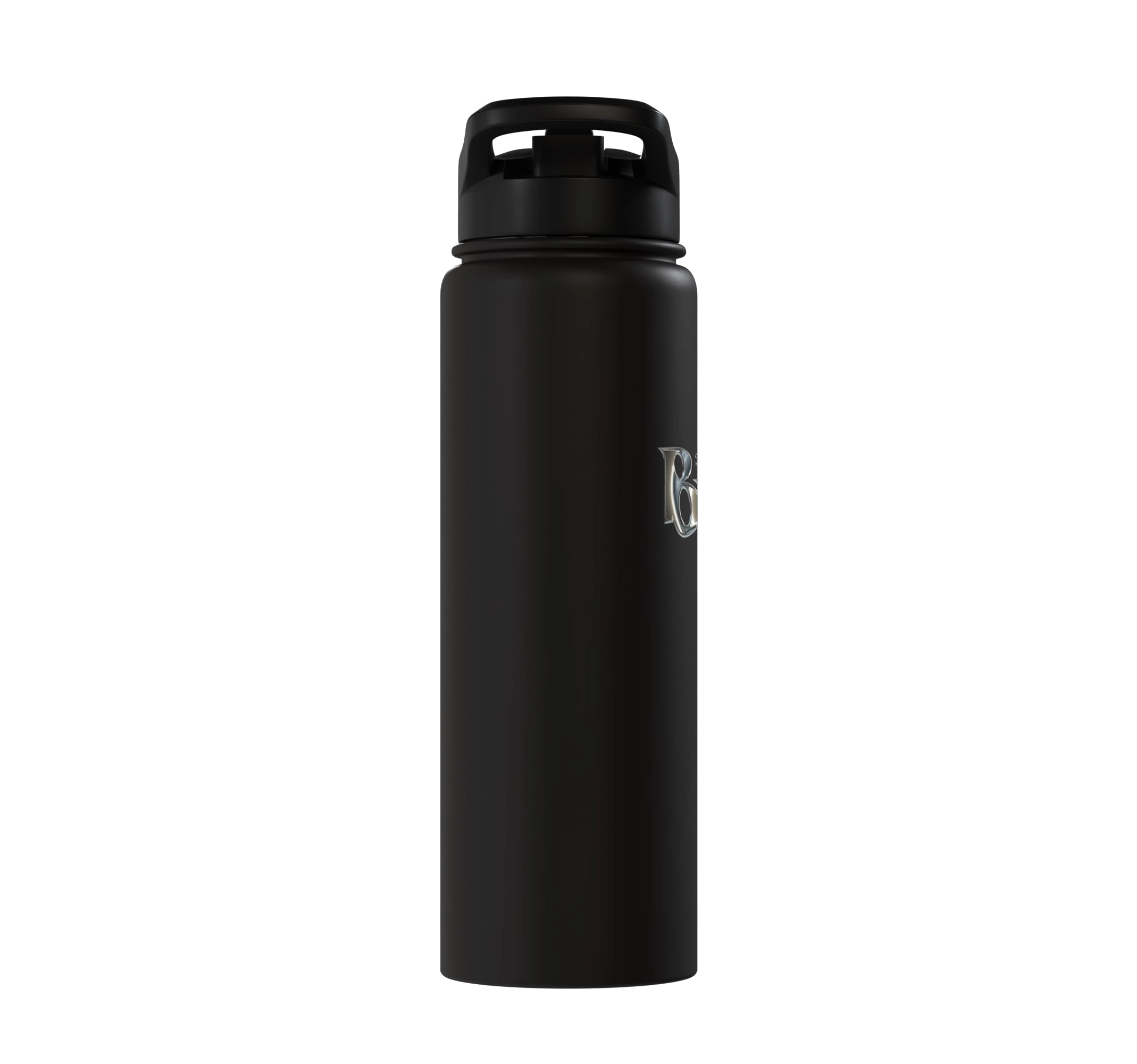 Chrome Logo Stainless Steel Insulated Water Bottle - 30 Fluid Ounces