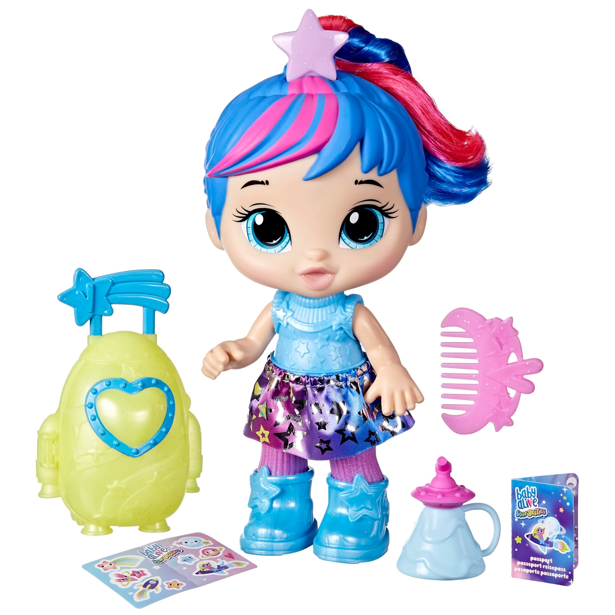 Baby Alive Stellar Skylar Doll - 8-inch Space-Themed Ages 3+