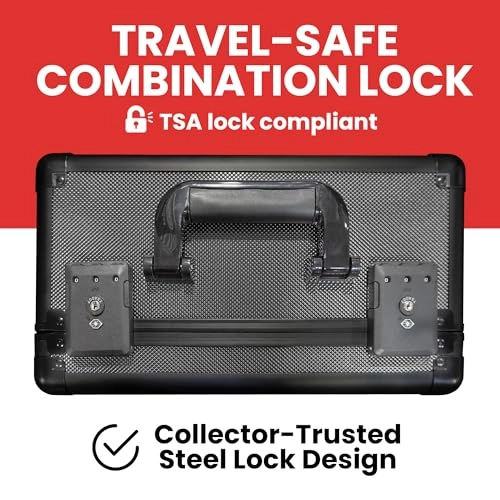 Graded Card Case - 24 x 16.99 x 31.5 cm PSA CGC Beckett SGC One-Touch Toploaders 3-Row