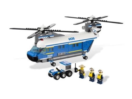 Police Heavy-Lift Helicopter - Police 393 pcs Forest Transportation