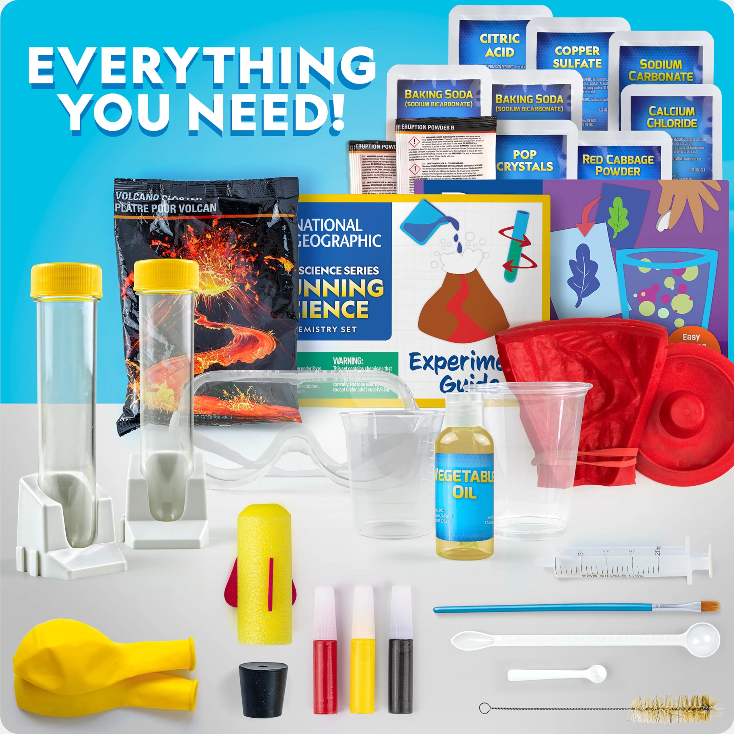National Geographic Gross Science Kit Chemistry - 8 years+