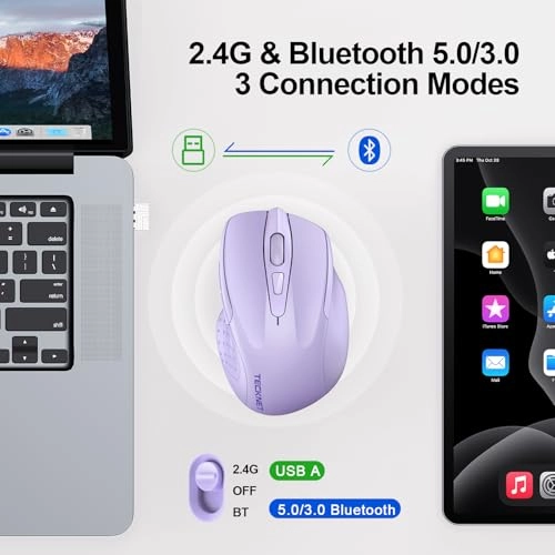 Rechargeable Bluetooth Mouse - Bluetooth