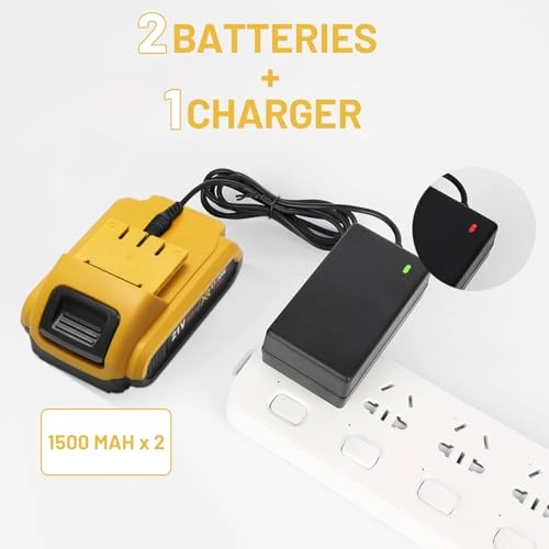 Cordless Screwdriver Set - 1500 Milliamp Hours