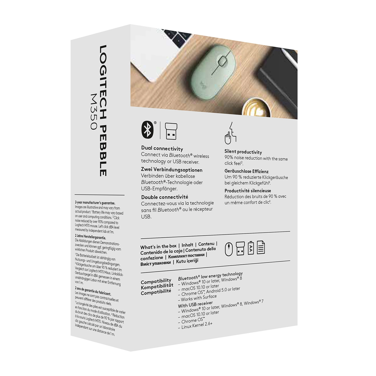 M350 Pebble Mouse - Wireless