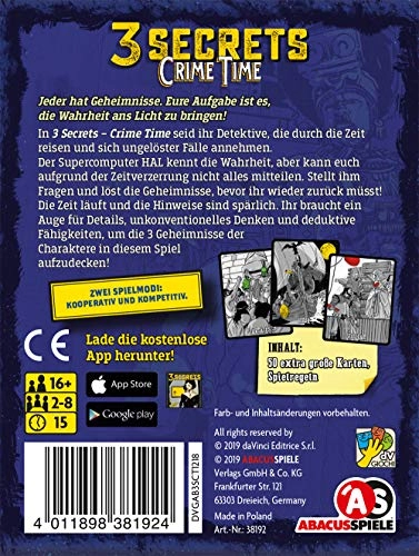3 Secrets-Crime Time (German)