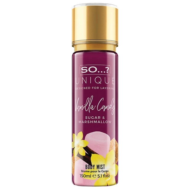 So…Unique? Body Mist - 150 ml Vanilla Candy