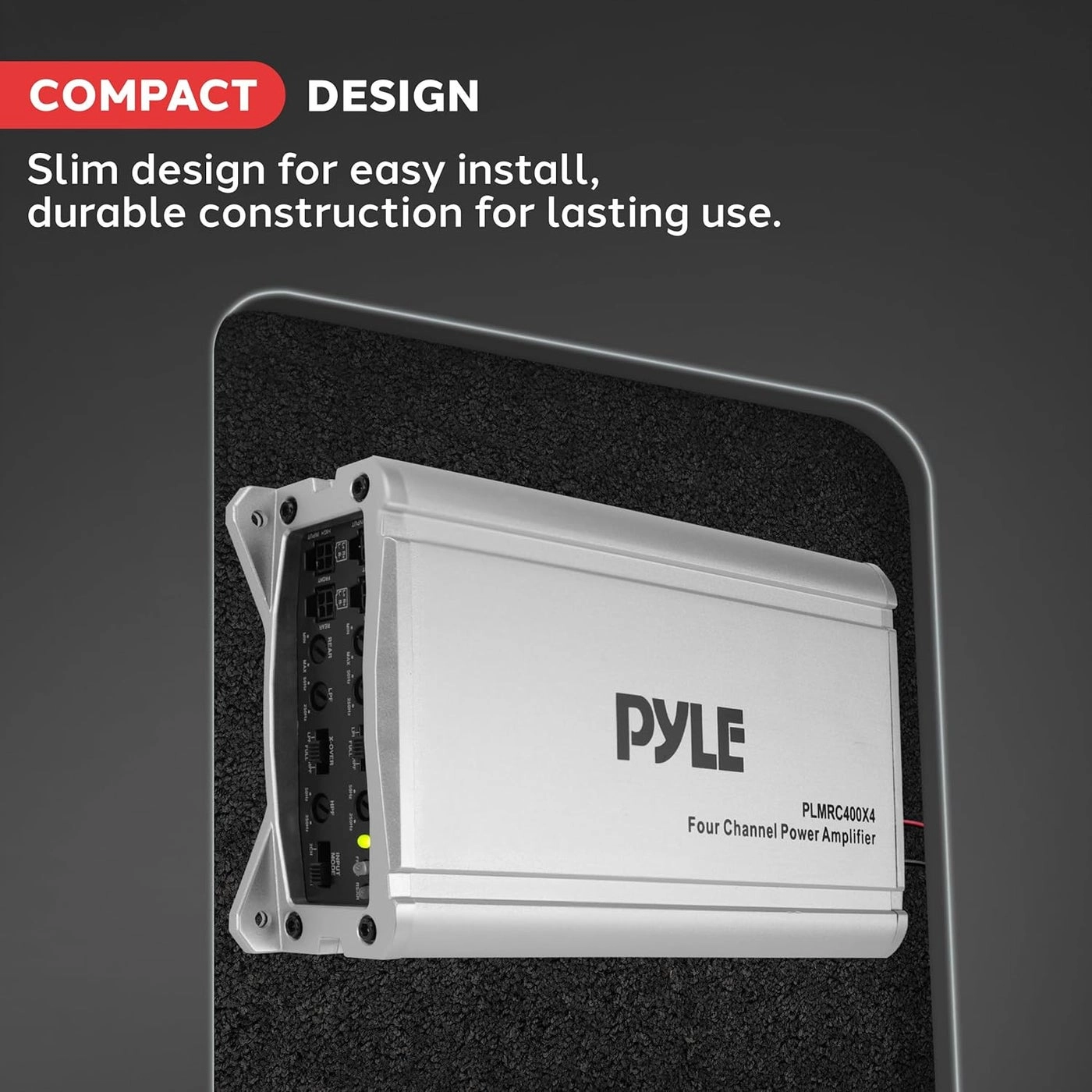 PLMRC400X4 - Class D 4-Channel 1200W