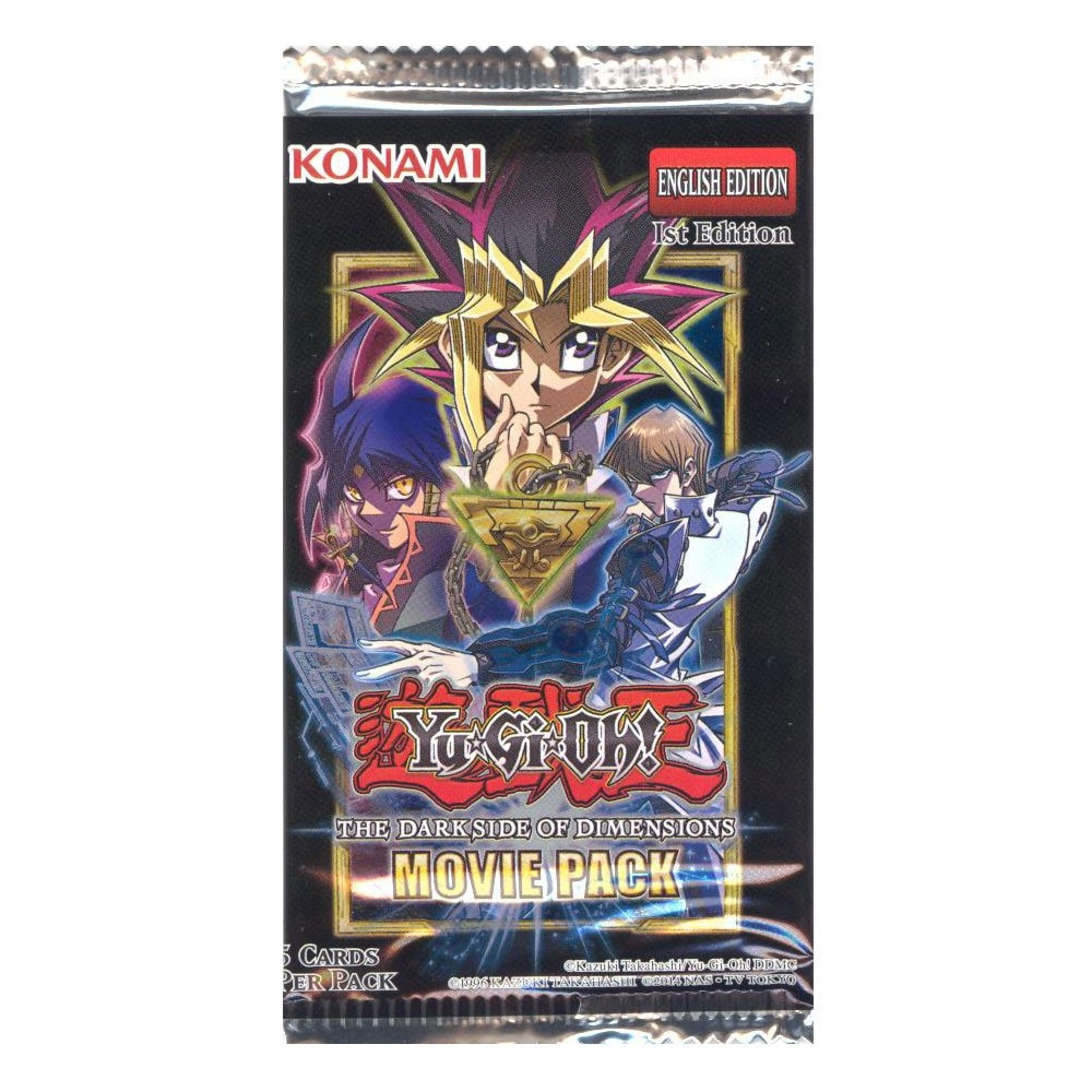Konami YuGiOh Dark Side of Dimensions Movie Booster Pack