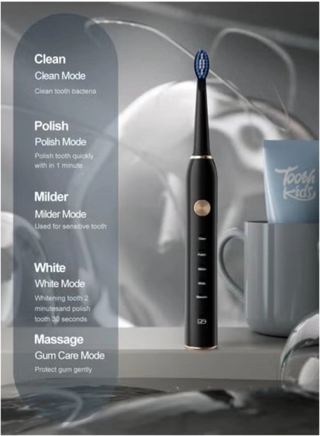 electric toothbrush - IPX7 Waterproof 40000VPM