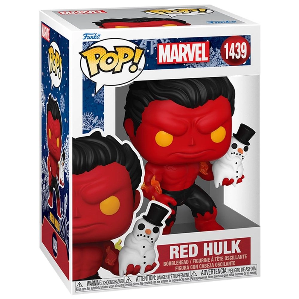Red Hulk - Marvel Holiday S4 - Vinyl Figure